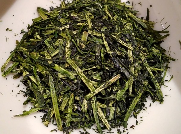 small pile of green tea